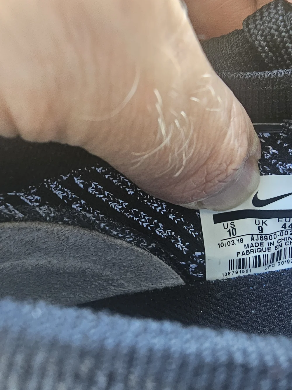 Size 10 - Nike Air VaporMax Flyknit 3 Oreo